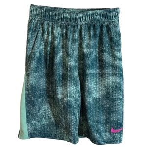 Nike ✔"dri-fit" Shorts (turquoise/pink) Kids Size L